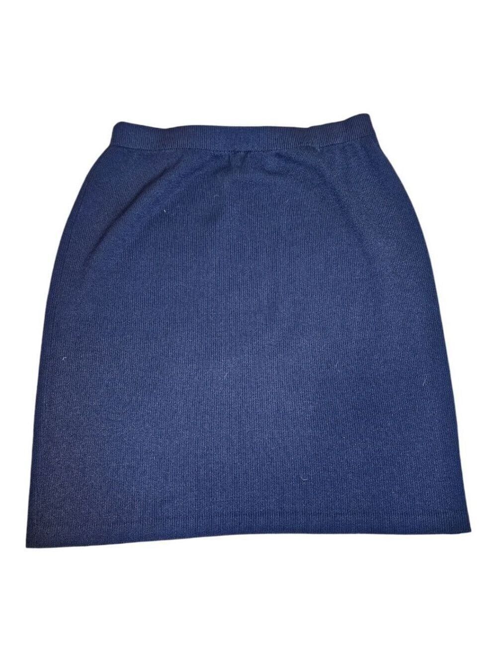 ST. JOHN Skirt, Size L, Dark Blue